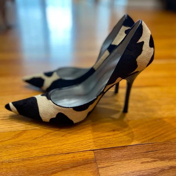 Guess by Marciano black multi pony pump heels - Picture 4 of 7